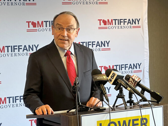 Trump endorses Tiffany in Wisconsin’s governor’s race